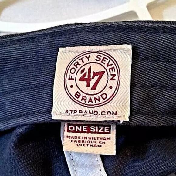 '47 Brand Washington Nationals Strapback Dad Hat/Cap Red/White/Blue MLB - Picture 6 of 8